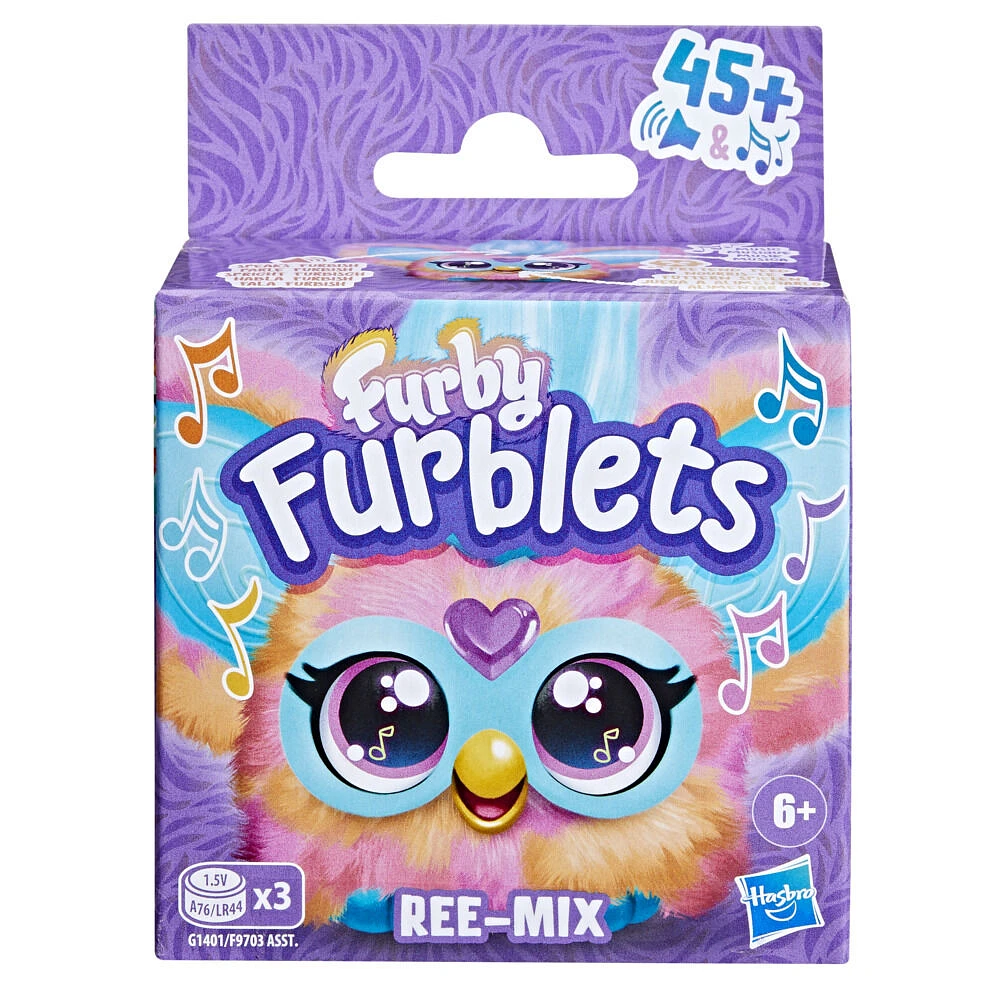 Furby Furblets Ree-Mix Mini Electronic Plush Toy