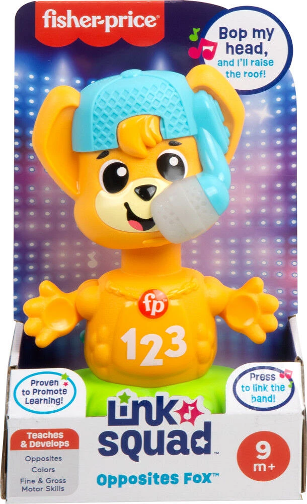 Fisher-Price-Link Squad Renard Contraires-Jouet d'éveil musical - Édition française