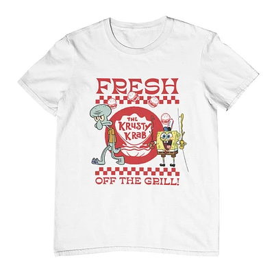 Spongebob The Krusty Krab- White T-Shirt