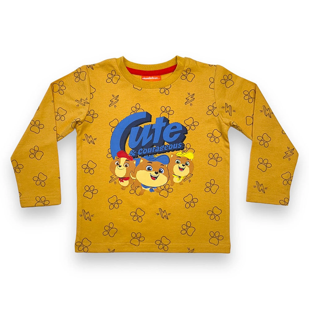 T-Shirt À Manches Longues Paw Patrol - Jaune