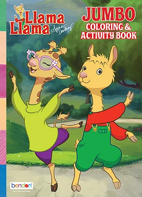 Grand livre à colorier Llama Llama de 64 pages