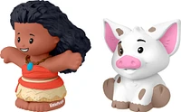 Little People Princesses Disney Coffret figurines Moana et Pua