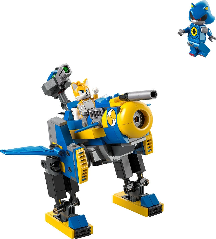 LEGO Sonic the Hedgehog Cyclone vs. Metal Sonic - Building Toy for Kids - Mech Suit with 2 Minifigures - 77002