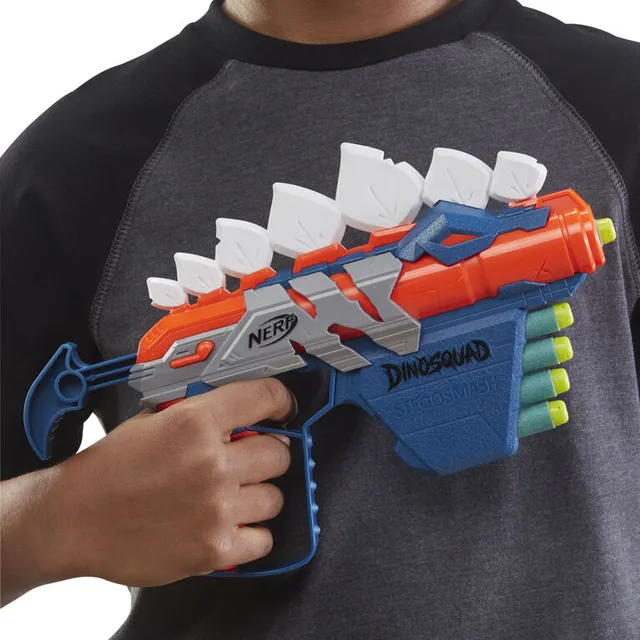 NERF Roblox MM2: Shark Seeker Dart Blaster, Shark-Fin Priming, 3 Mega Darts  195166124346