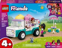 LEGO Friends Le camion de crème glacée de Heartlake City, Ensemble de construction de jeu de simulation pour un plaisir créatif 42644