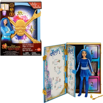 Poupée Princesse Chloe Charmant, fille de Cendrillon et coffret de jeu Descendants: The Rise of Red de Disney de Mattel, Le Livre de Sortilèges, mélangez pour surprendre