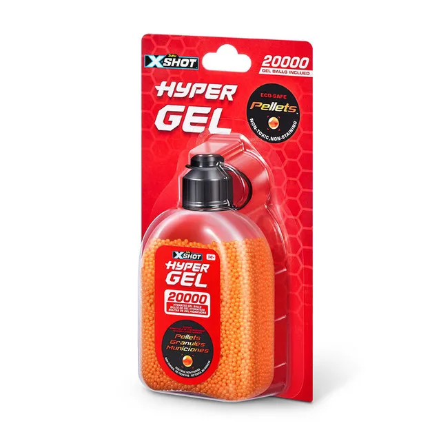 Acheter Bouteille X-Shot avec 20.000 billes Hyper Gel Zuru