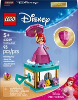 LEGO Disney Princess Ariel tournoyante, Ensemble de construction, Jouet fantaisiste avec minipoupée 43259