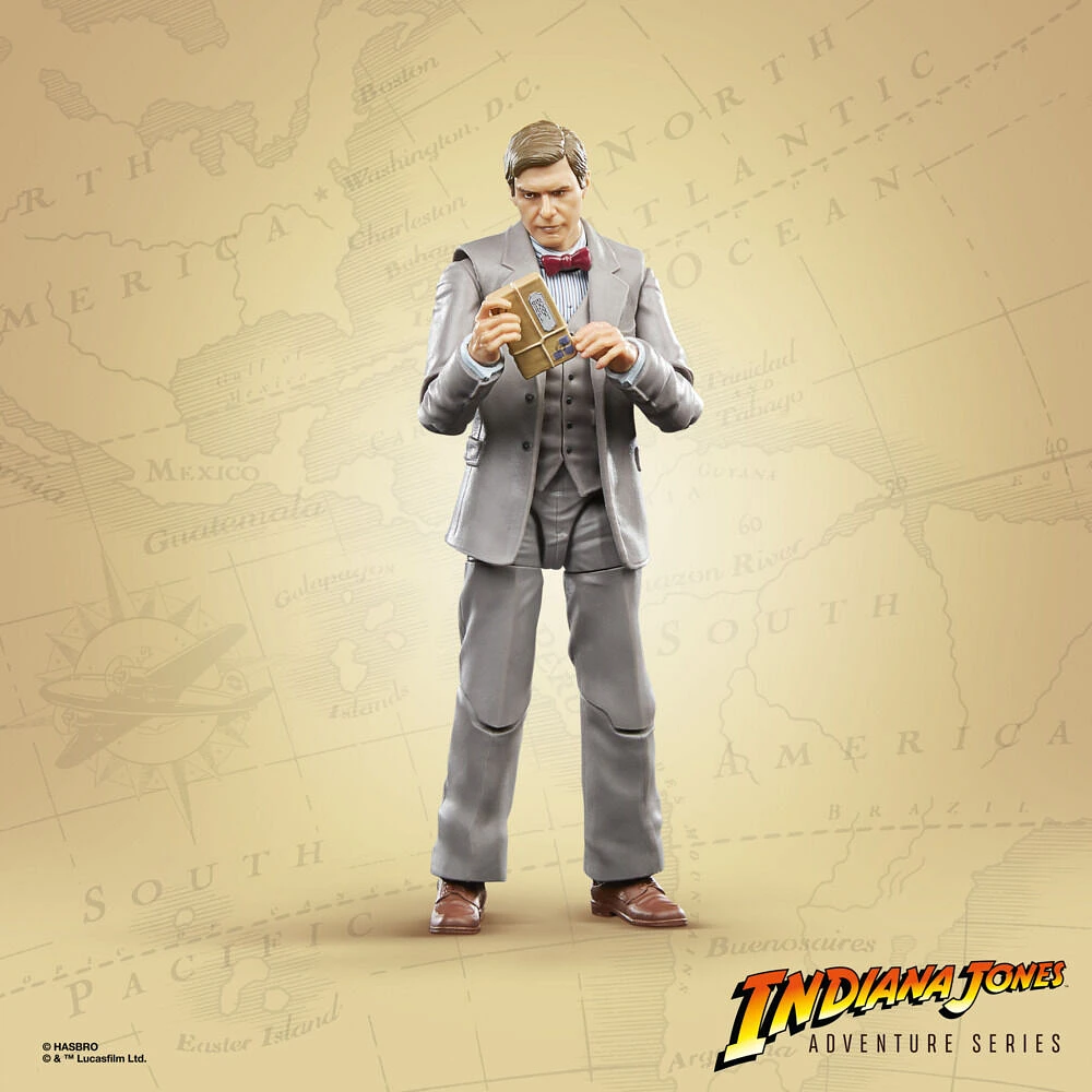 Indiana Jones and the Last Crusade Adventure Series Indiana Jones (Professor), 6 Inch Indiana Jones Action Figures