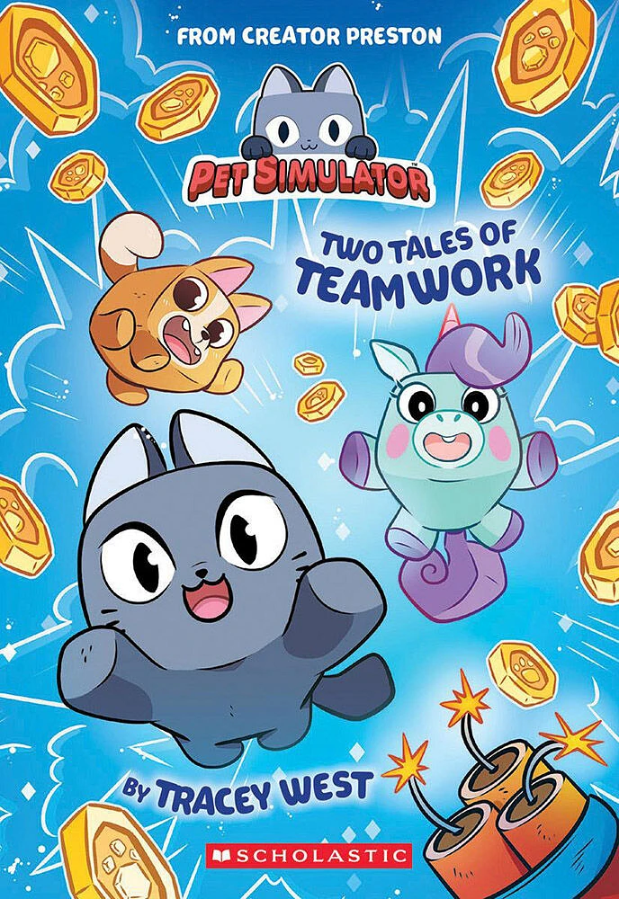 Two Tales of Teamwork (Pet Simulator Illustrated Novel #1) - English Edition