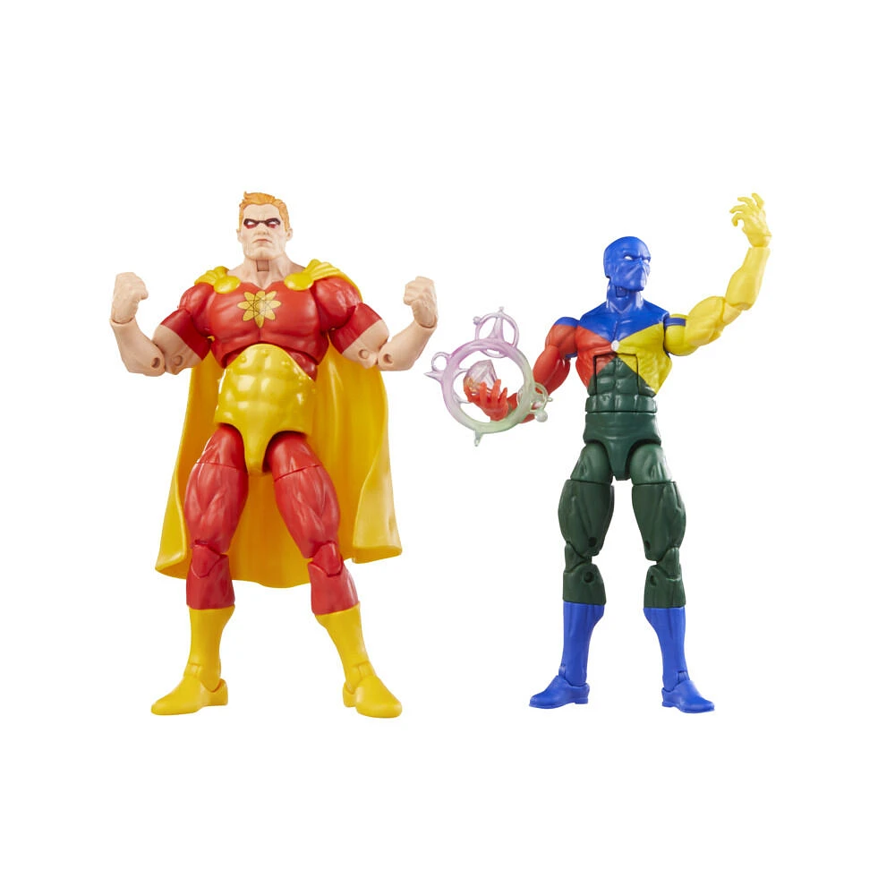 Hasbro Marvel Legends Marvel's Hyperion and Marvel's Doctor Spectrum, Squadron Supreme Collectible 6" Action Figures