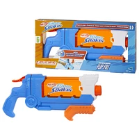 Nerf Super Soaker Flip Fill, blaster à eau avec 4 styles de jet, remplissage rapide, capacité de 887 mL d'eau, jouets d'eau