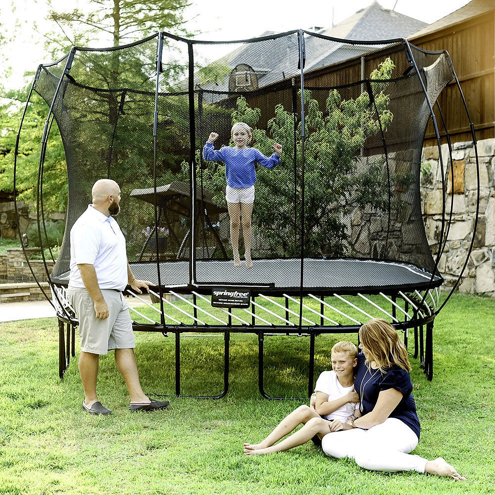 S155 Jumbo Sqaure Trampoline