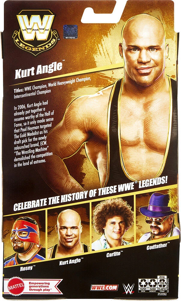 WWE Legends Elite Action Figure Kurt Angle