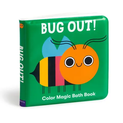 Bug Out! Color Magic Bath Book - English Edition