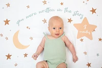 Lulujo -Baby's 1st Year Milestone Blnkt Written in the Stars