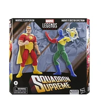 Hasbro Marvel Legends Marvel's Hyperion and Marvel's Doctor Spectrum, Squadron Supreme Collectible 6" Action Figures
