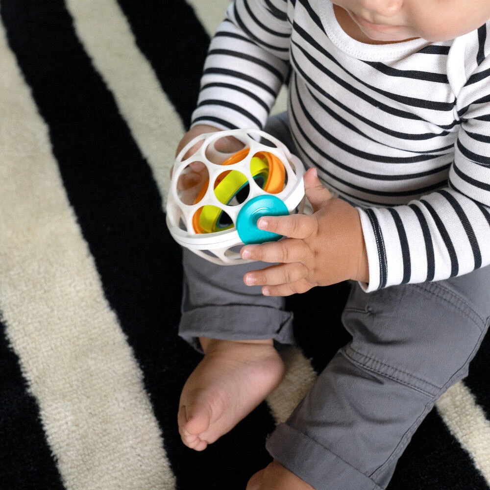 Balle Hochet Grip & Spin Oball Rattle Toy de Baby Einstein