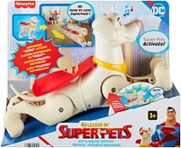 Fisher-Price DC League of Super-Pets Rev and Rescue Krypto Figure - Sounds Only