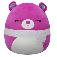 Squishmallows 5" Plush - Crisanta the Purple Bear with Scarf