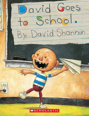 Scholastic - David Goes to School - Édition anglaise