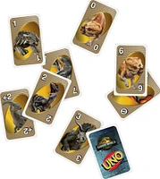 UNO Jurassic World Rebirth Card Game for Kids, Family & Adult Game Nights
