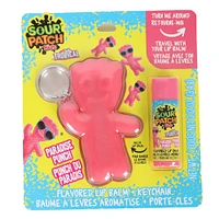 Sour Patch Pink Lip Balm with Keychain