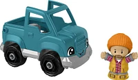 Fisher-Price Little People Pick-Up Truck Toy and Figure Set for Toddlers, 2 Pieces