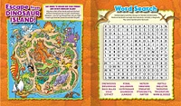 3D Book and Puzzle Pteradactyl - English Edition