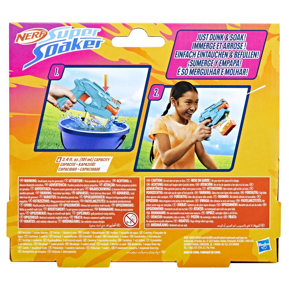 Nerf Super Soaker Mini Dunk-Fill Water Blaster
