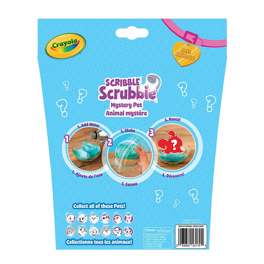 Crayola Scribble Scrubbie Mystery Pet