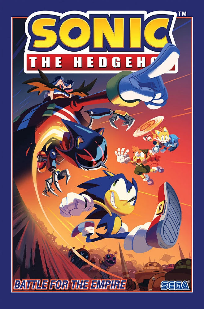 Sonic The Hedgehog, Vol. 13: Battle for the Empire - Édition anglaise