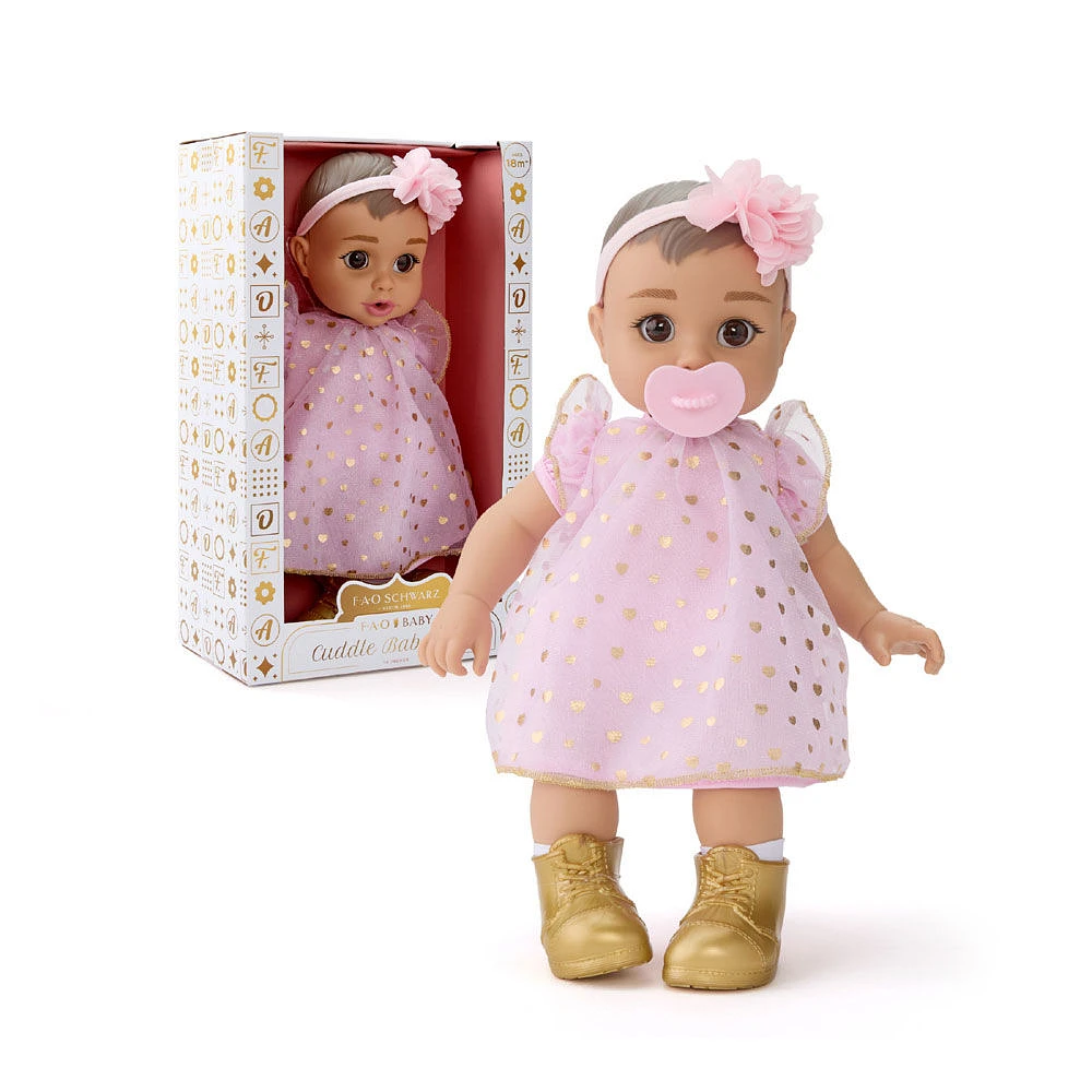 F.A.O. Schwarz Cuddle Baby Doll 35cm