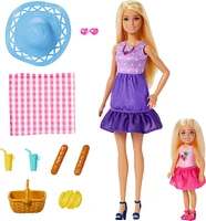 Barbie Famille et Amis Poupées et accessoires Piquenique