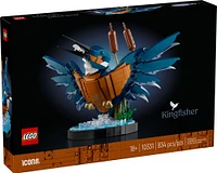 Ensemble de construction LEGO Icons L'oiseau martin-pêcheur 10331