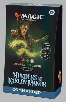 Magic the Gathering "Murders at Karlov Manor" Commander Deck - English Edition