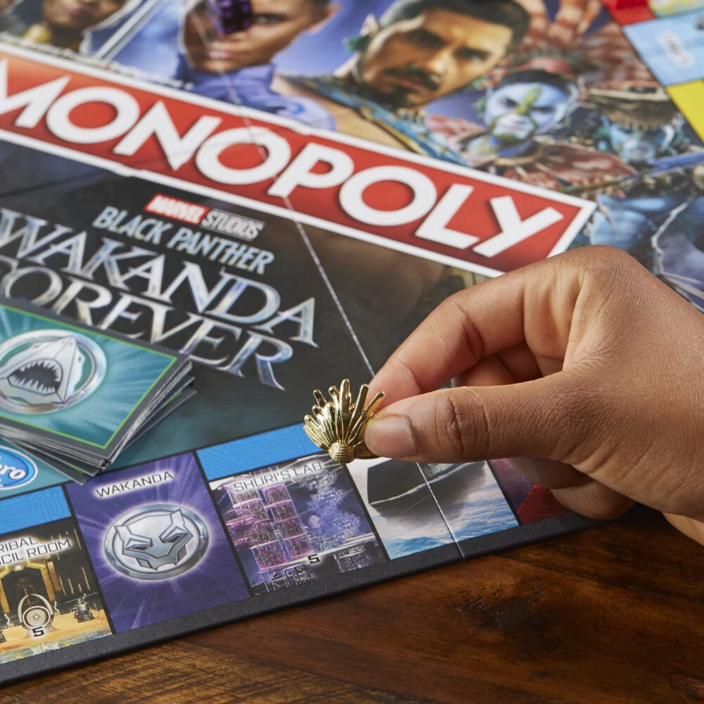 Jeu de plateau Monopoly Édition Black Panther: Wakanda Forever