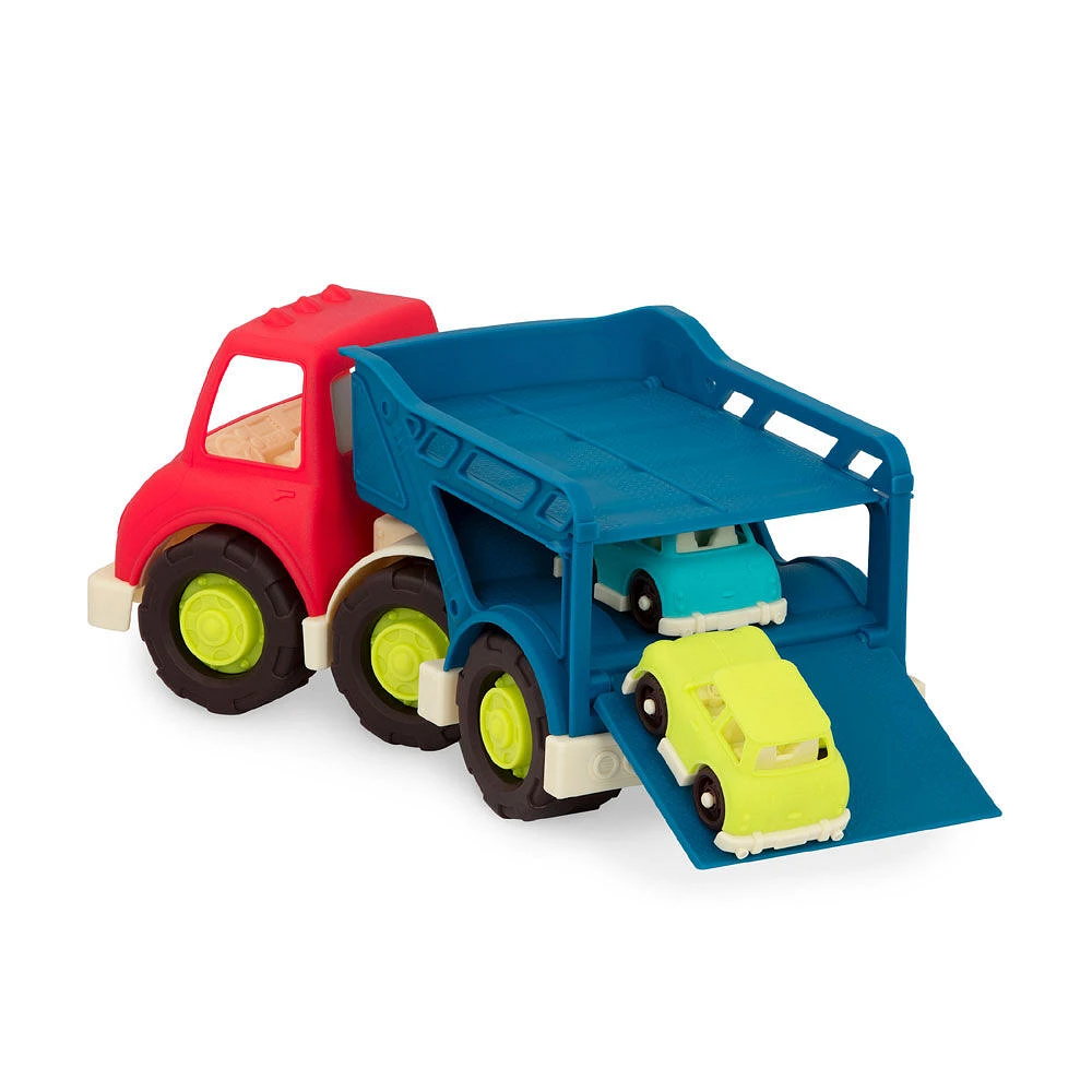 Camion porte-voitures, Happy Cruisers - Camion porte-voitures, B. toys