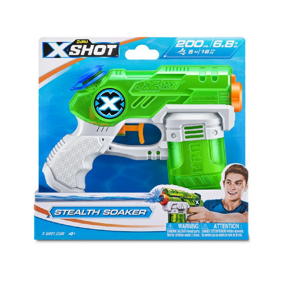 Zuru X-Shot Water Warfare Stealth Soaker Water Blaster (Colour May Vary)