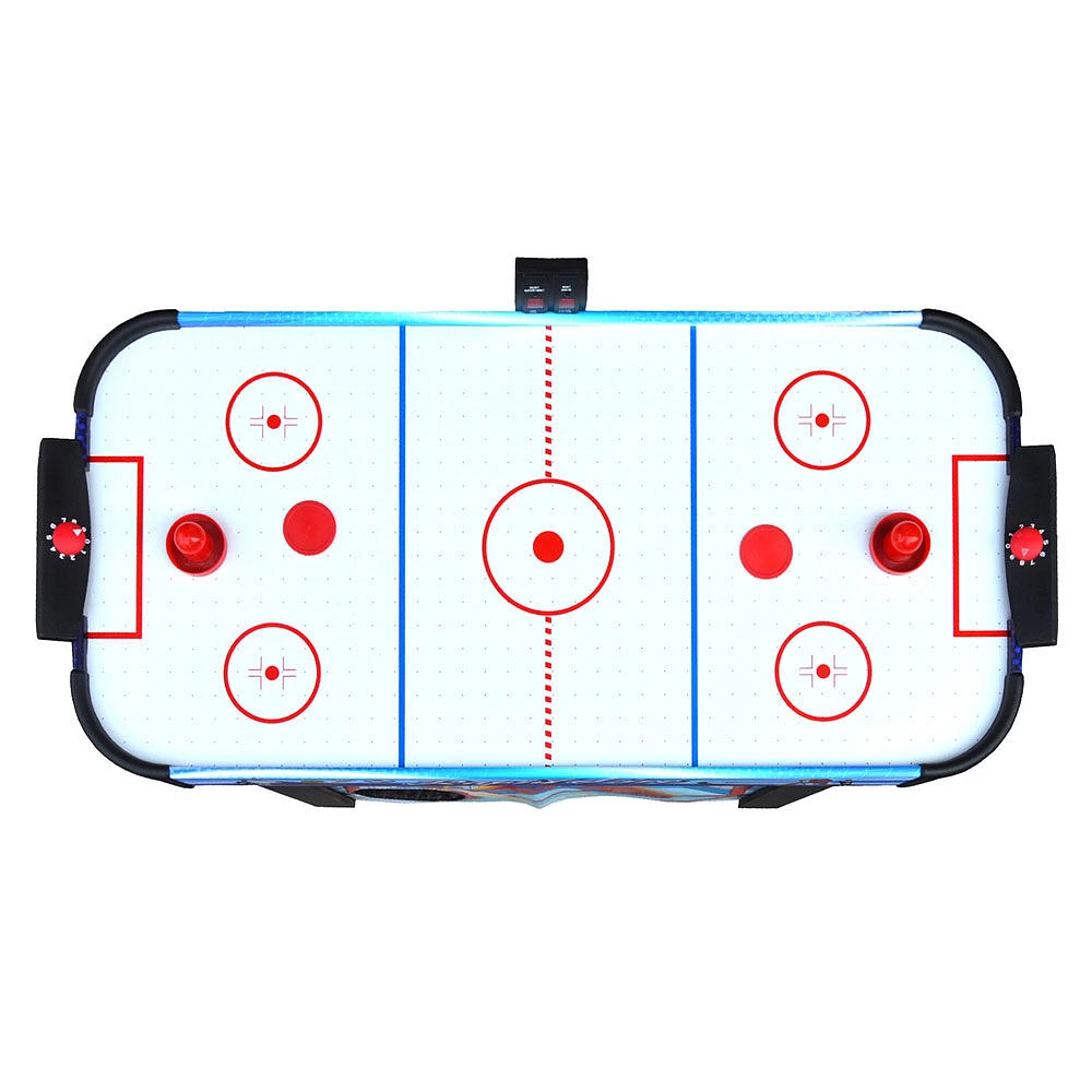 Table Rapid Fire d'air hockey multi jeux 3-en-un de 1,07 m (42 po)