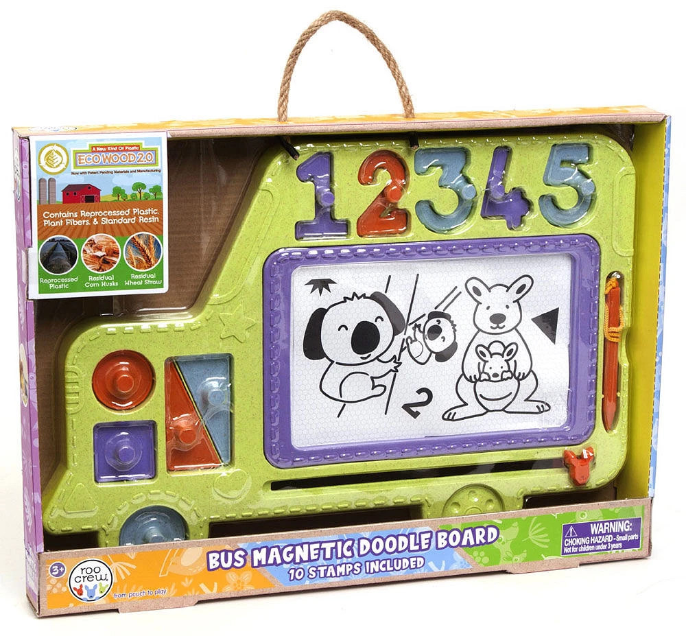 Roo Crew Tableau De Griffonnage Magnetique Bus