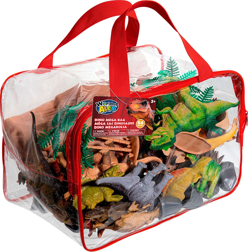 ALEX Dino Mega Bag 56 Pcs - R Exclusive