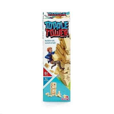 Addo Games Wooden Topple Tower - R Exclusive