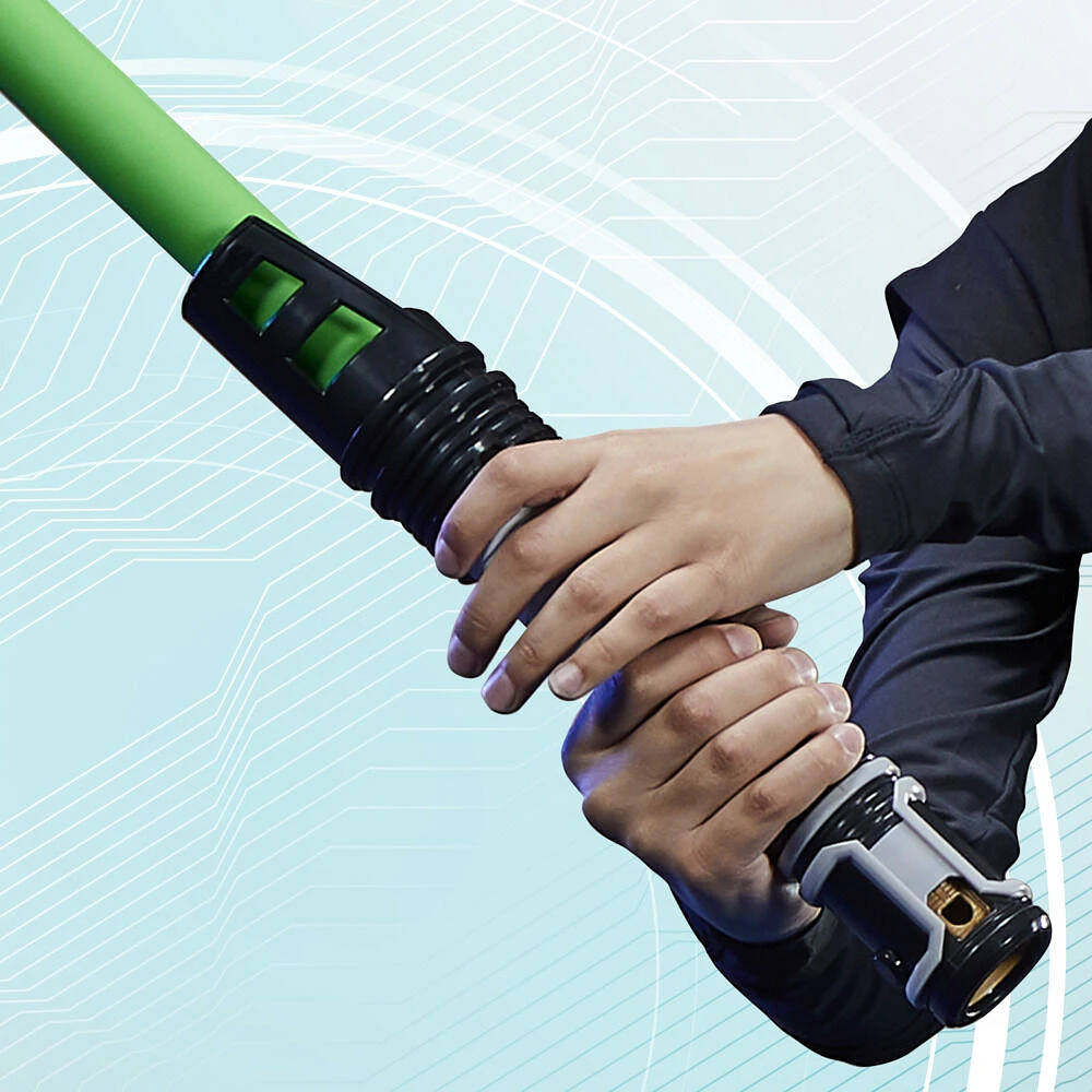 Star Wars Lightsaber Forge Luke Skywalker, Green Customizable Lightsaber, Star Wars Toys for Kids