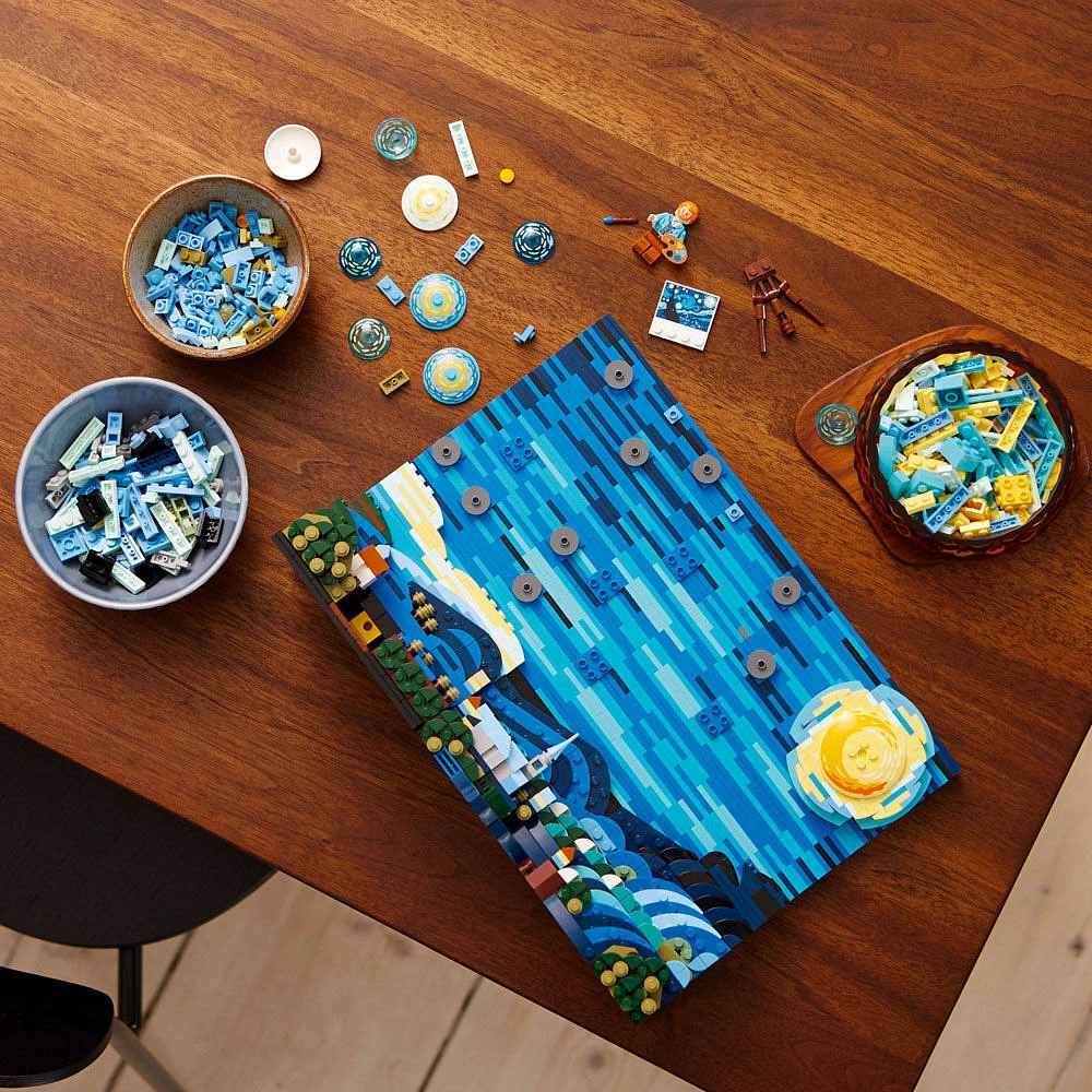 LEGO Ideas Vincent van Gogh - The Starry Night 21333 Building Kit (2,316 Pieces)