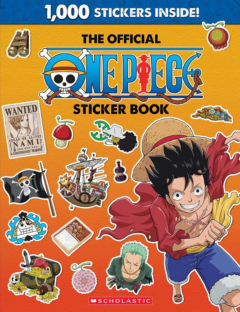 The Official One Piece Sticker Book - English Edition