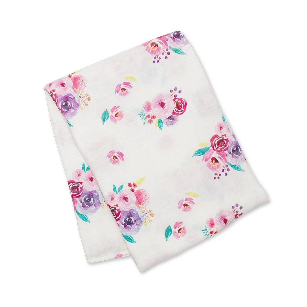 Lulujo - Hello World Blanket Set - Posies