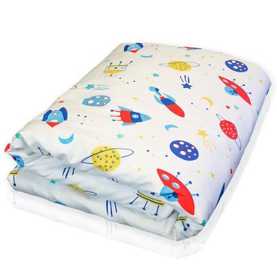 Hush Blanket 5 Lb Kids - Space - English Edition