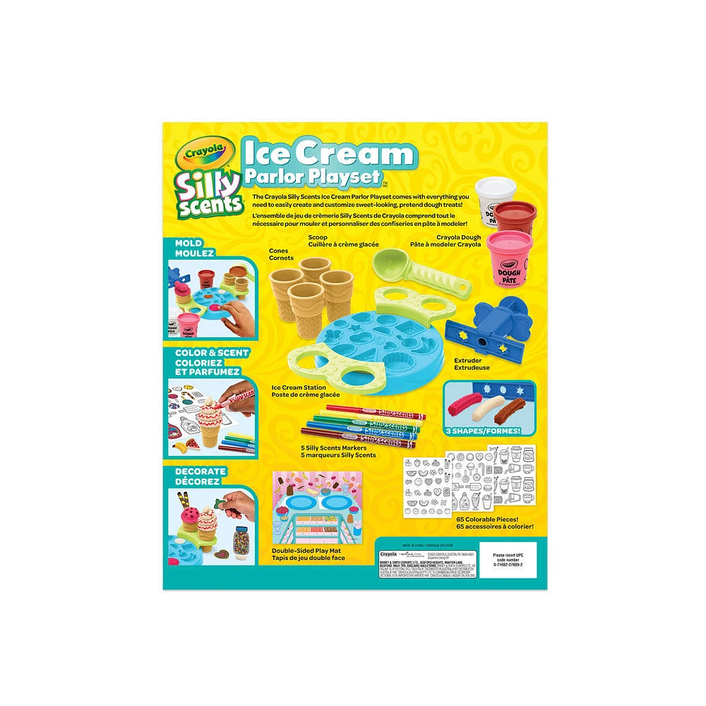 Ensemble de jeu de crèmerie Silly Scents Crayola