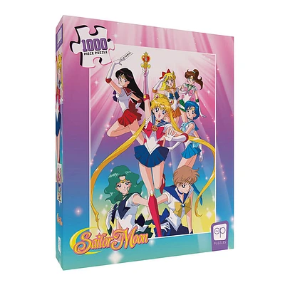 USAopoly Sailor Moon: "Sailor Guardians" 1,000 Piece Puzzle - English Edition